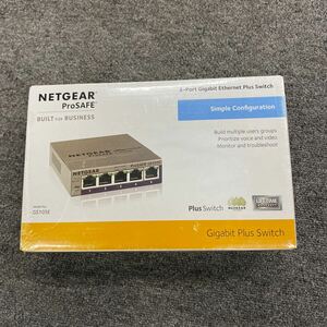 04473 unused NETGEAR switching hub 5 port Giga bit metal case ornament correspondence quiet sound fan less VLAN QoS Anne money ji plus juridical person oriented GS10