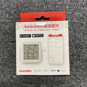 04499【Works with Alexa認定】 SwitchBot 温湿度計 デジタル スマート家電 高精度 スイス製センサー スマホで温度湿度管理 熱中症対未開封