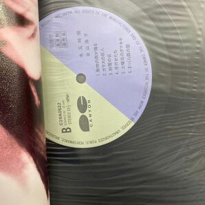 04590 LPレコード 見本盤/非売品 水玉時間 / 谷山浩子 HIROKO TANIYAMA 1986年 帯付 動作未確認の画像8