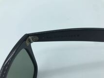 【希少】【FE】Ray-Ban 極東レイバン B&L ボシュロム ヴィンテージ USA ウェイファーラー 5022黒22bl20240409_画像6