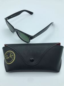 【イタリア製】Ray-Ban サングラス NEWWAYFARER ニューウェイファーラー 黒　ケース付2132bl240409