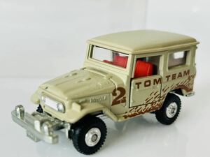 即決 トミカ トヨタ ランドクルーザー TOM TEAM 日本製　クリアケース付き