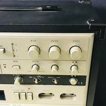 NA6036 通電確認 ミュージックアンプ TOA MA-707 18W カセット 8トラック オーディオ機器 音響 アンプ 中古品 箱付き 検品K_画像4