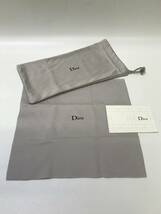 c304 未使用 保管品【Dior】ディオール サングラスケース 白 アイウェア 眼鏡 メガネケース メンズ レディース_画像5