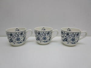 け540★NIKKO TABLEWARE コーヒーカップ 3コ 日本製★未使用