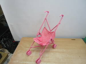 N566* doll for stroller polka dot toy * secondhand goods 