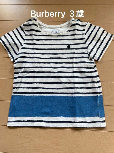 Burberry バーバリー　 半袖Tシャツ Tシャツ トップス ボーダー