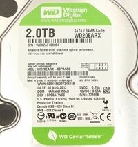 Western Digital Green WD20EARX 2.0TB/64MB/SATA600_画像3