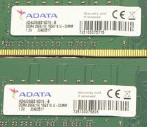 PC4-21300U(DDR4-2666)-16GB×2枚★合計32GB /ADATA_画像2