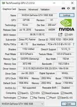 ZOTAC GeForce GTX1060 3GB GDDR5 192bit DVI/HDMI/DPx3_画像7