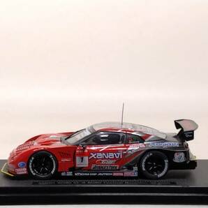 エブロ EBBRO 44201 1/43 SUPER GT 500 XANAVI NISMO GT-R NISMO Festival November 30.2008 RED/SILVERの画像4