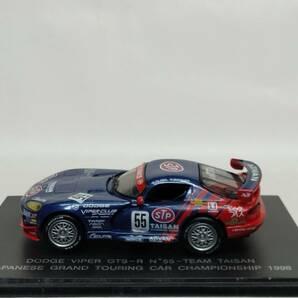 UNIVERSAL HOBBIES EVOLUTION 1/43 DOOGE VIPER GTS-R N55-TEAM TAISAN JAPANESE GRAND TOURING CAR CHAMPIONSHIP 1998の画像4