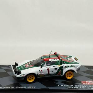 1/43 ラリー モンテカルロ 1977 ランチア・ストラトスHF RALLYE MONTE-CARLO 1977 Lancia Stratos HF S.MUNARI-S.MAIGAの画像4