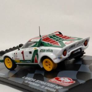 1/43 ラリー モンテカルロ 1977 ランチア・ストラトスHF RALLYE MONTE-CARLO 1977 Lancia Stratos HF S.MUNARI-S.MAIGAの画像6