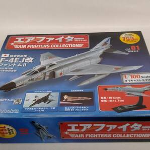 ○01 アシェット 書店販売 隔週刊エアファイターコレクション vol.01 航空自衛隊 F-4EJ改ファントムII 第302飛行隊 2001年戦技塗装の画像2