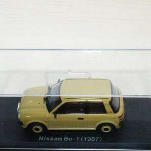 ○70 アシェット 書店販売 1/43 国産名車コレクション VOL.70 日産 Be-1 Nissan Be-1 (1987) ノレブ マガジン付の画像7