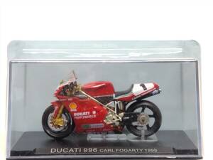 ◆14 デアゴ 1/24 隔週刊チャンピオン・バイク・コレクションNo.14 ドゥカティ 996 カール・フォガティ DUCATI 996 CARL FOGARTY 1999 