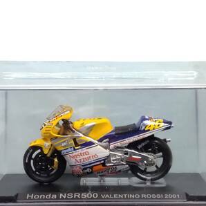 ◆15 1/24 隔週刊チャンピオン・バイク・コレクション No.15 ホンダ NSR500 バレンティーノ・ロッシ Honda NSR500 VALENTINO ROSSI 2001の画像1