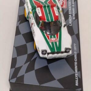 1/43 ラリー モンテカルロ 1977 ランチア・ストラトスHF RALLYE MONTE-CARLO 1977 Lancia Stratos HF S.MUNARI-S.MAIGAの画像7