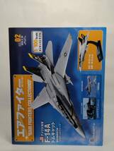 ○02 アシェット 書店販売 エアファイターコレクション vol.02 アメリカ海軍 F-14Aトムキャット VF-84 第84戦闘飛行隊 ジョリーロジャース_画像3