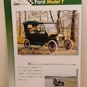 ○61 決定版 週刊デル・プラド カーコレクション No.61 T型フォード Ford Model T マガジン スペックカード付の画像10