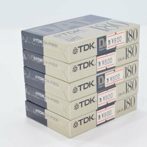 未開封 TDK DA-R180N 180分 DATテープ DIGITAL AUDIO TAPE デジタル オーディオ テープ 5本 セット 記録媒体 Hb-465Mの画像9