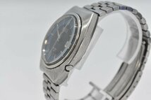SEIKO セイコー ELECTRONIC EL-370 エレクトロニック 青文字盤 クォーツ メンズ 腕時計 レトロ ビンテージ Hb-411S_画像5