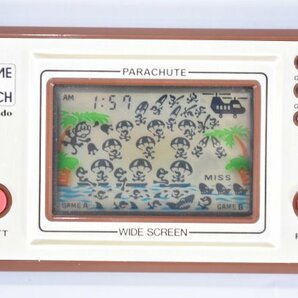 当時物 任天堂 Nintendo PR-21 パラシュート PARACHUTE GAME&WATCH ゲーム＆ウォッチ ゲームウォッチ 昭和レトロ Hb-491Gの画像1