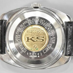 SEIKO セイコー KS キングセイコー ハイビート Hi-BEAT 5621-7000 メダリオン ブラック文字盤 メンズ 腕時計 自動巻き 稼働品 Hb-494Gの画像8