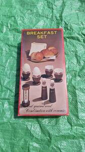 BREAKFAST SET ブレイクファーストセット　木製　レトロ　natural grained wood