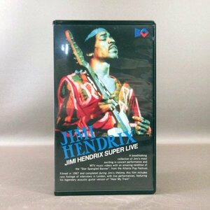 M690●BMV-1 /ジミ・ヘンドリックス JIMI HENDRIX「スーパーライヴ SUPER LIVE」VHSビデオ