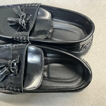 クーピー S Vibram Sole Tassel Loafer ブラック_画像8