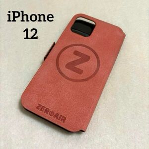 iPhone 12 ケース 手帳型 カード収納 ピンク アイフォン スマホケース カード収納 カバー シンプル 可愛い