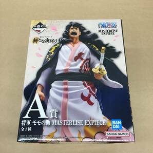 △【T845】中古品 バンダイ『一番くじ ワンピース 新たな夜明け A賞 将軍 モモの助 MASTERLISE EXPIECE フィギュア』△の画像1