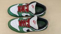 ◎D954/ジャンク!! NIKE SB DUNK LOW “Heineken” 27cm/2003年モデル/304292-302/劣化、汚れあり、箱無しはだか品_画像2