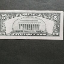 アメリカ5ドル紙幣2種2枚　_画像4
