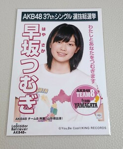 AKB48 チーム8 早坂つむぎ AKB48 ラブラドール・レトリバー 劇場盤 生写真