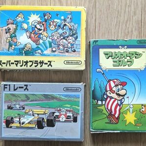 ファミコンソフト　3本セット