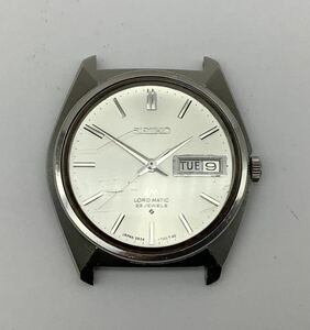 ⑫ 稼働品 SEIKO セイコー 5606-7000 LM LORD MATIC ロードマチック 23石 自動巻 デイデイト メンズ腕時計 本体のみ