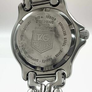 37 稼働品 TAG HEUER タグホイヤー S99.013M/E プロフェッショナル 200 METERS セル ベージュ文字盤 クォーツ メンズ腕時計 の画像6