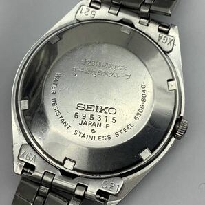 25 稼働品 SEIKO セイコー まとめ4点 6306-8040 アクタス 0723-7000 エルニクス 7619-9040 8346-7000 ビジネスA 自動巻 メンズ腕時計 の画像3