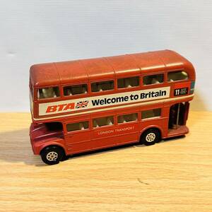 CORGI コーギー ロンドンバス LONDON TRANSPORT ROUTEMASTER ルートマスター BTA Welcome to Britain 全長約12cm