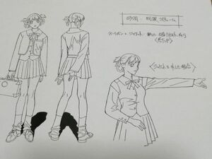 60枚 A KITE　ア カイト　設定資料集　【検索用】アニメスタッフ用設定　SETTEI セル画