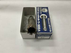 中古 MIYANAGA ミヤナガ デルタゴンメタルボーラー 500A 24mm DLMB-500A 24 (ジェットブローチ ワンタッチ)ヤマト(宅急便コンパクト発送