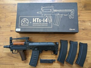 GHK/Hephaestus製 HTs-14 グローザ ガスブローバック 箱付き OTs-14 ヘパイストス　GBB ブルパップ AK