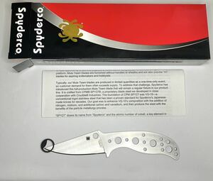 日本未発売 Spyderco スパイダルコ Mule Team CPM SPY27