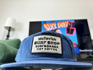 オーストラリアMcTavish Surfboards サーフィン　キャップ　ブルー