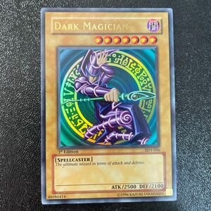 遊戯王 ブラック マジシャン DARK MAGICIAN 英語版 旧アジア SDY-006 1st ②