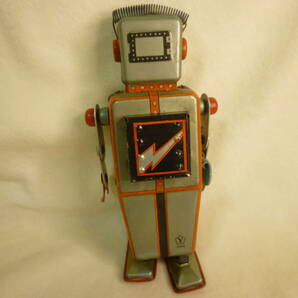 ヨネザワ ブリキロボット メカニカルロボット MECHANICAL ROBOT 米澤玩具 難有 昭和レトロの画像7