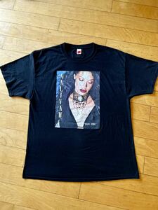 最終価格 AALIYAH × Cross Colours TEE サイズXL アリーヤ クロスカラーズ ラップTシャツ RAP tee ヘインズ Hanes